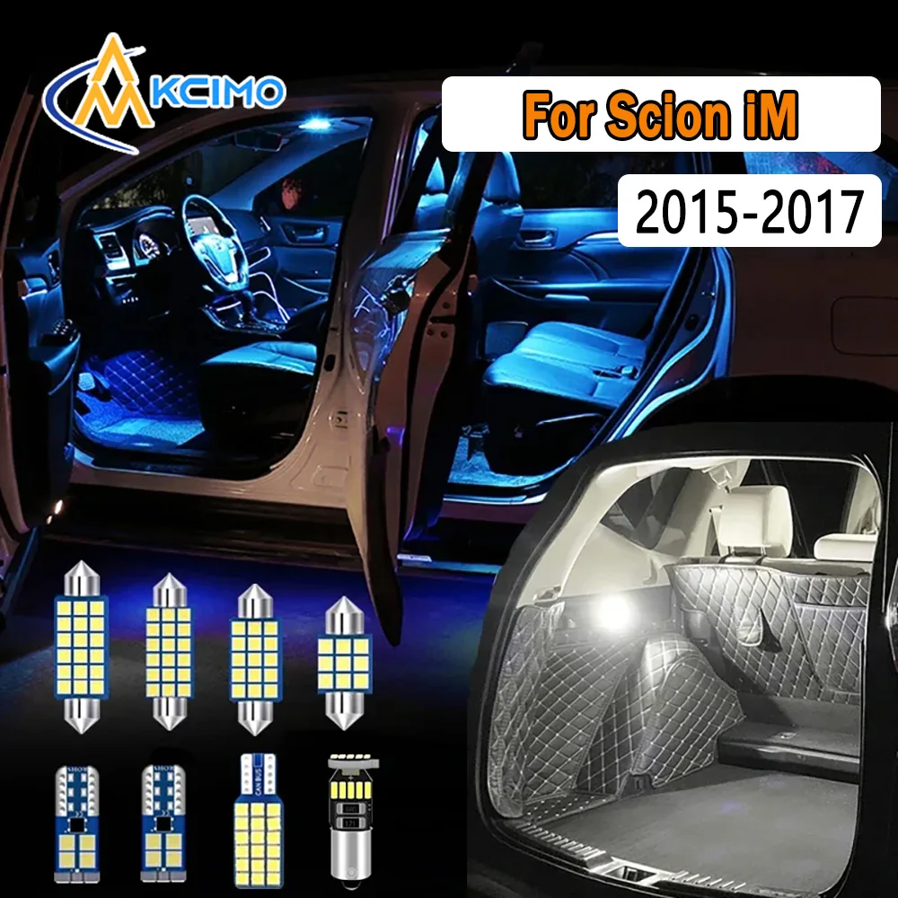 

CANBUS Error-Free LED Interior Lighting Kit Car For Scion iM 2015 2016 2017 Bright Dome Map Door Lights Easy Install