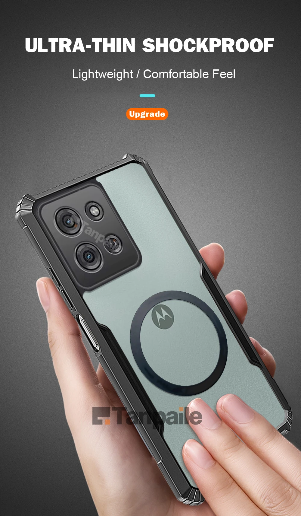 Ultra Thin Case For Motorola Moto G75 5G Case Shockproof Transparent Soft Bumper Phone Cover Funda
