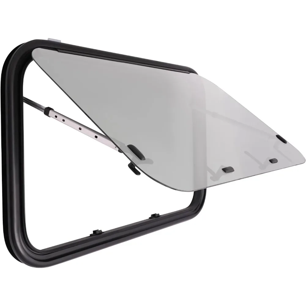 نافذة خروج RV 35.43 × 21.65 - ادفع للخارج مع شاشة، هروب الطوارئ لمقطورات البضائع #1