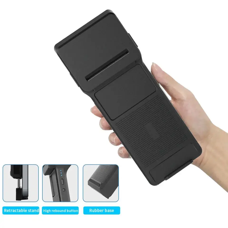 Imagem -06 - Celular Back Clip com Conexão Bluetooth Impressora Térmica 1d Scanner 2d Suporte Extensível Celular 7.4v 3000mah Bateria 58 mm