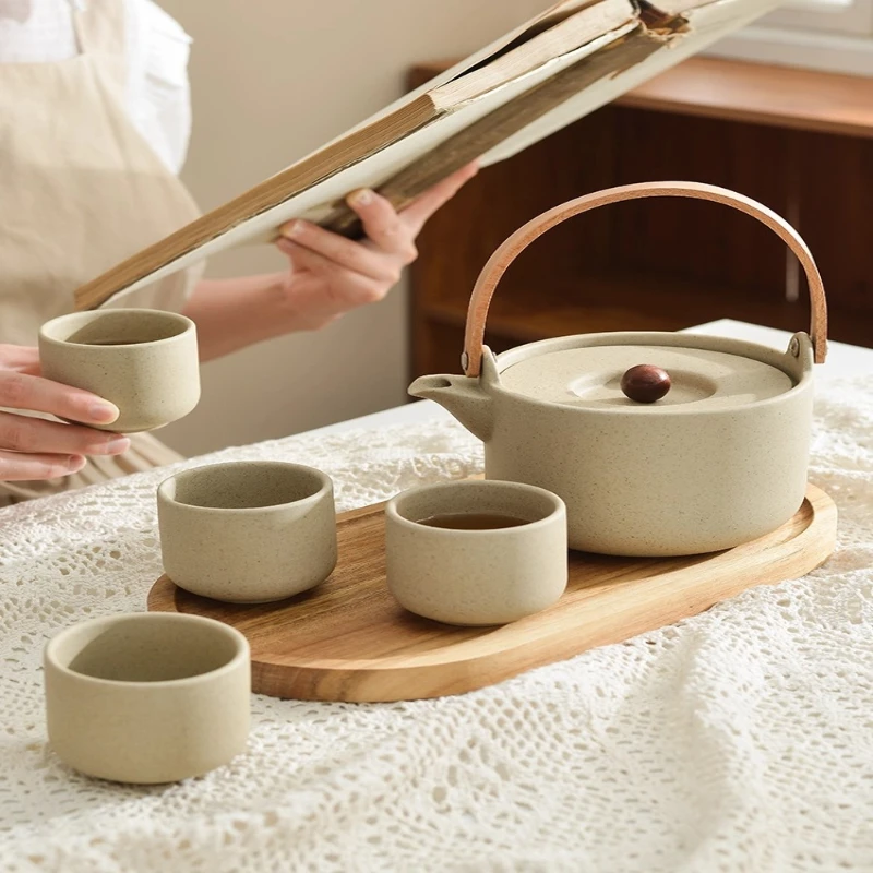 Retro Ceramic Tea S… - image