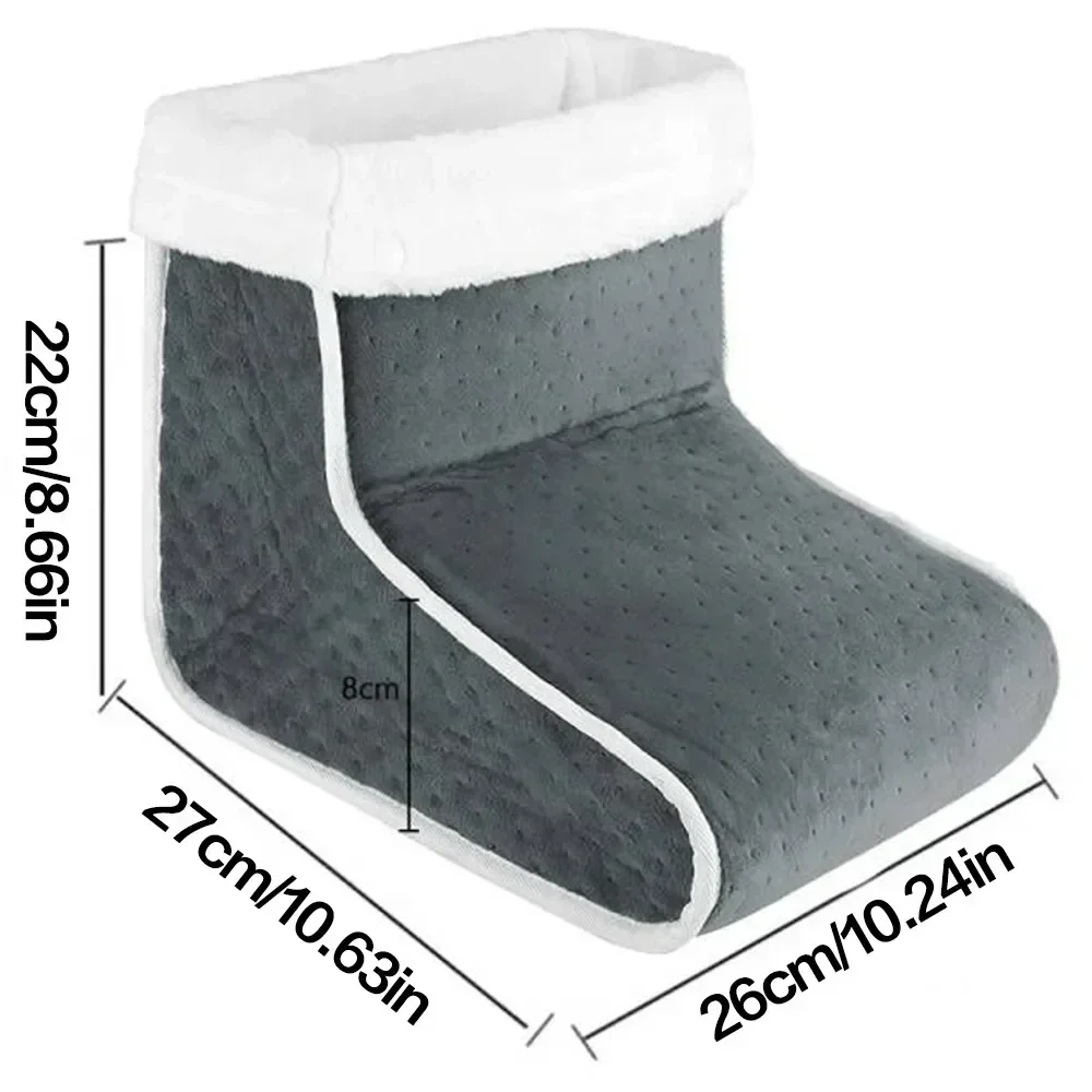Electric Foot Warmer Heater Constant Temperature 5 Modes Heating Pad Soft Washable Winter Warm Foot for Home Bedroom Feet Warmer