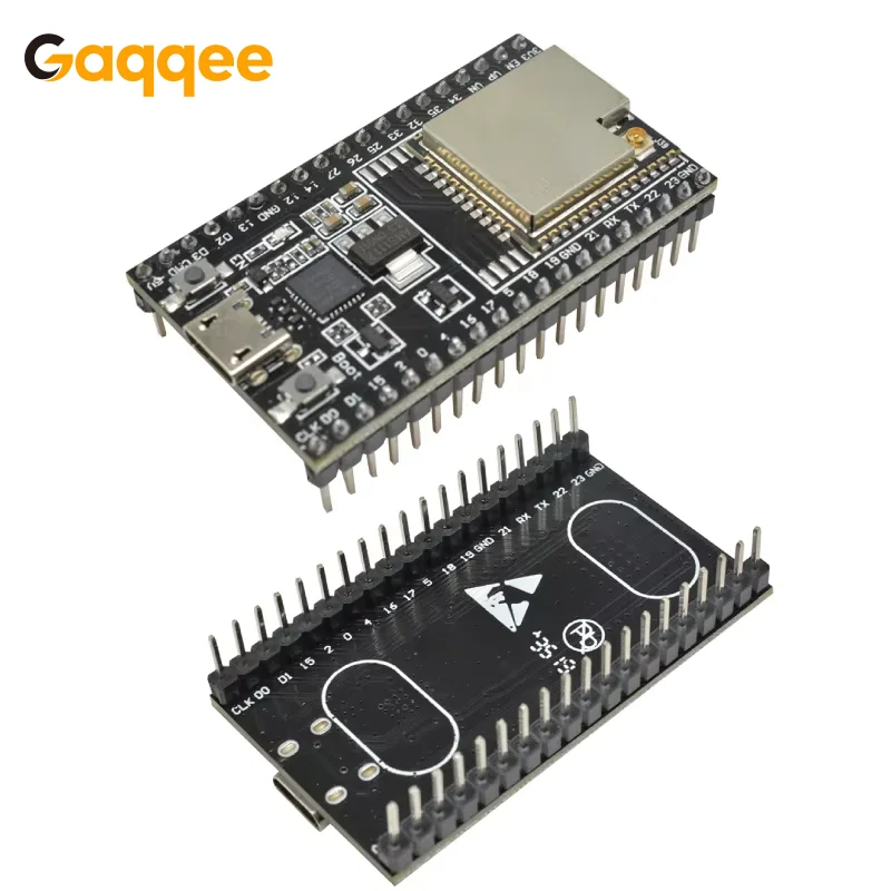 1/2Pcs ESP32-DevKitC V4 Development Board Equipped With WROOM-32U Module ESP32 Series Small Circuit Boards