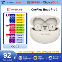 Global Version OnePlus Buds Pro 3 Earphone Up to 50dB Noise Canceling Spatial Audio with Head Tracking Hi-Resolution Audio