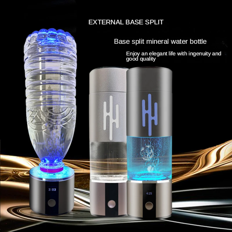 Generador de agua de hidrógeno 6000 PPB SPE/PEM, antioxidante ORP, fabricante de hidrógeno Nano H2, ventilador DuPont, botella de agua de hidrógeno