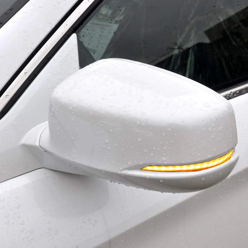 

Plain For Honda CRV Odyssey XRV HRV Vezel FIT City Jazz Side Mirror Sequential Light Dynamic Turn Light Signal Blinker
