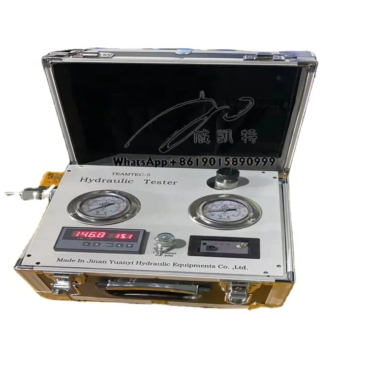 Portable Hydraulic System Pressure and Flow Testing Equipment, Digital Hydraulic Valve Tester