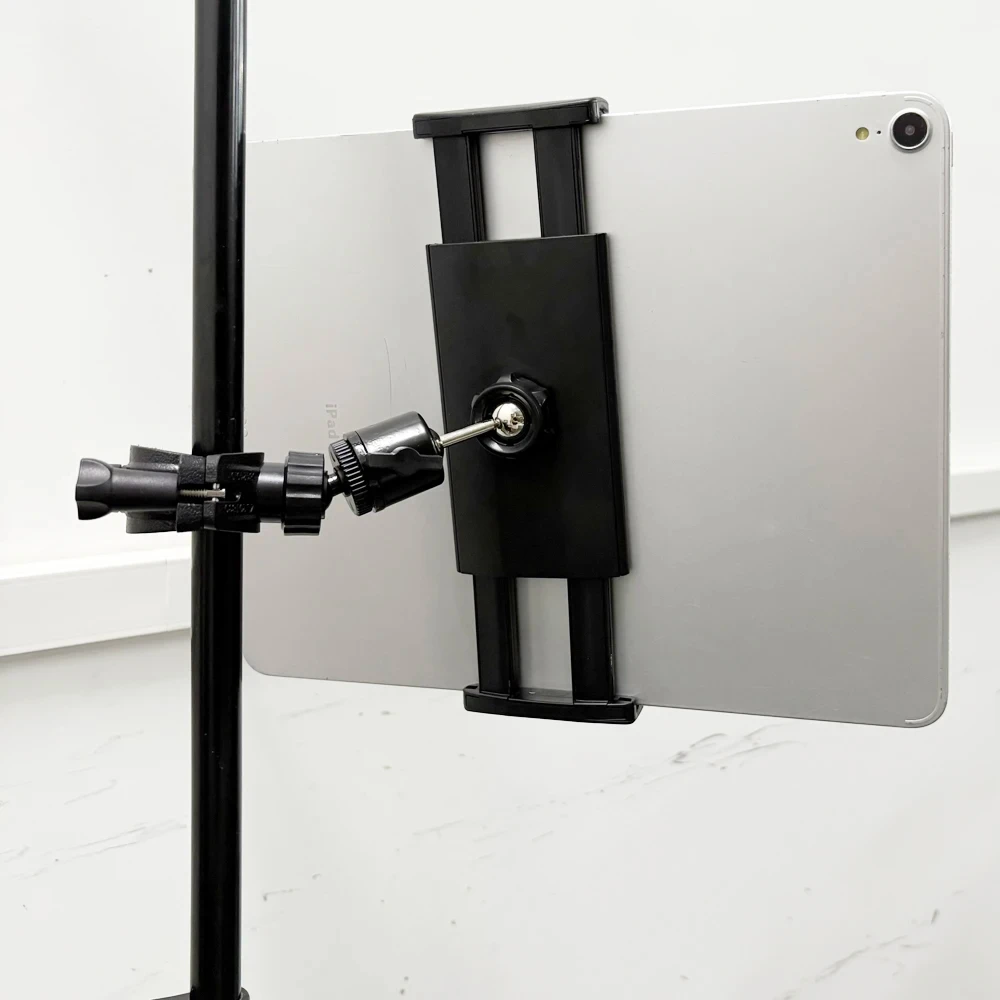 

Universal 4-13 Inch Tablet Stand Holder Mount Clamp for iPad Air Pro 11 12.9 iPhone Xiaomi Samsung Tablet Laptop Bracket Clip