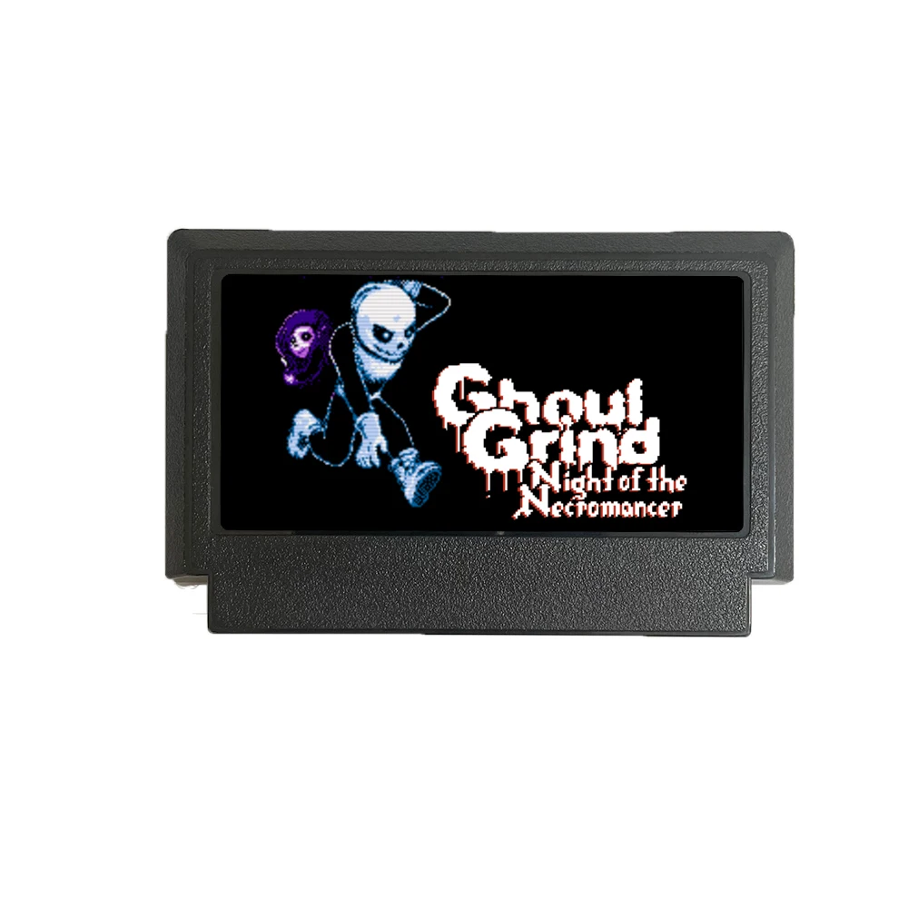 Ghoul Grind: Night of the Necromancer - A Brand NEW 8 Bit Game Cartridge For 60 Pin FC Famicom Game Console