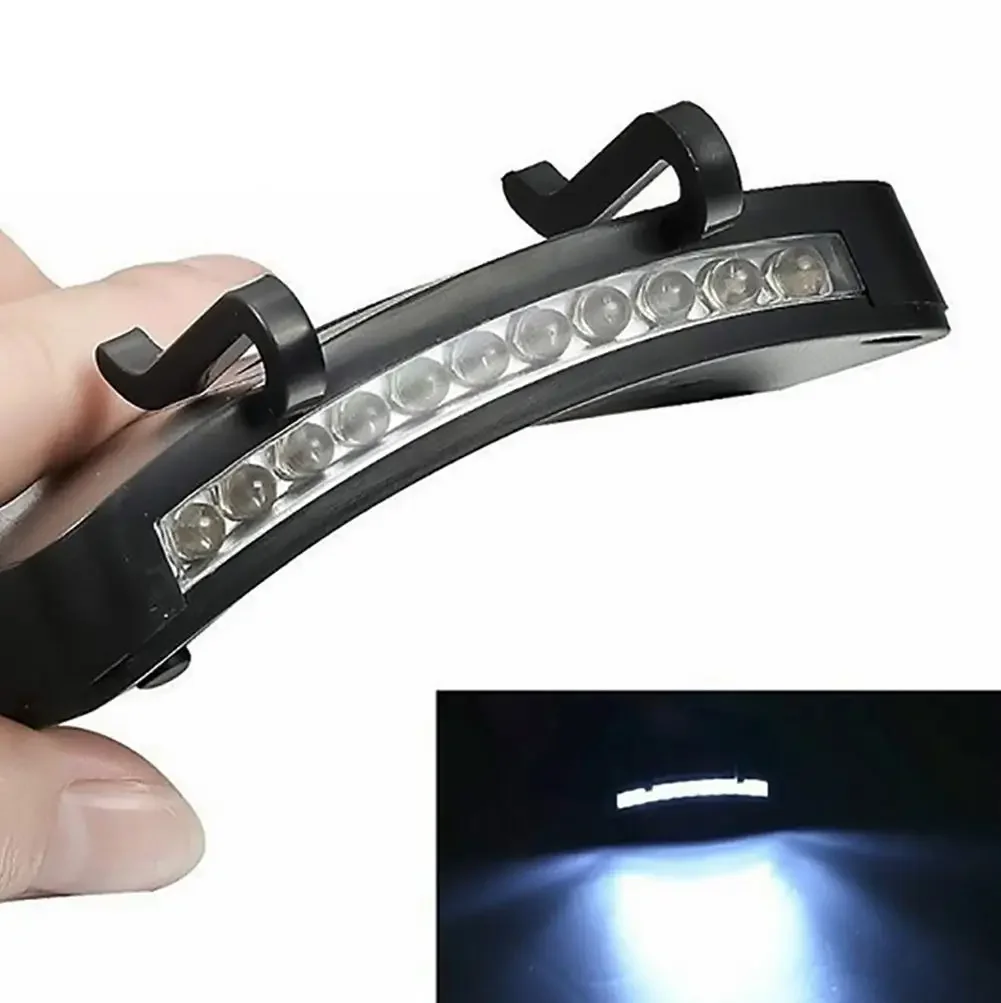 

Super Bright Night Fishing 11 Led Hat Light Suitable for No Need To Hold Suitable for Various Hats Headlamp Headlamp Flashlight