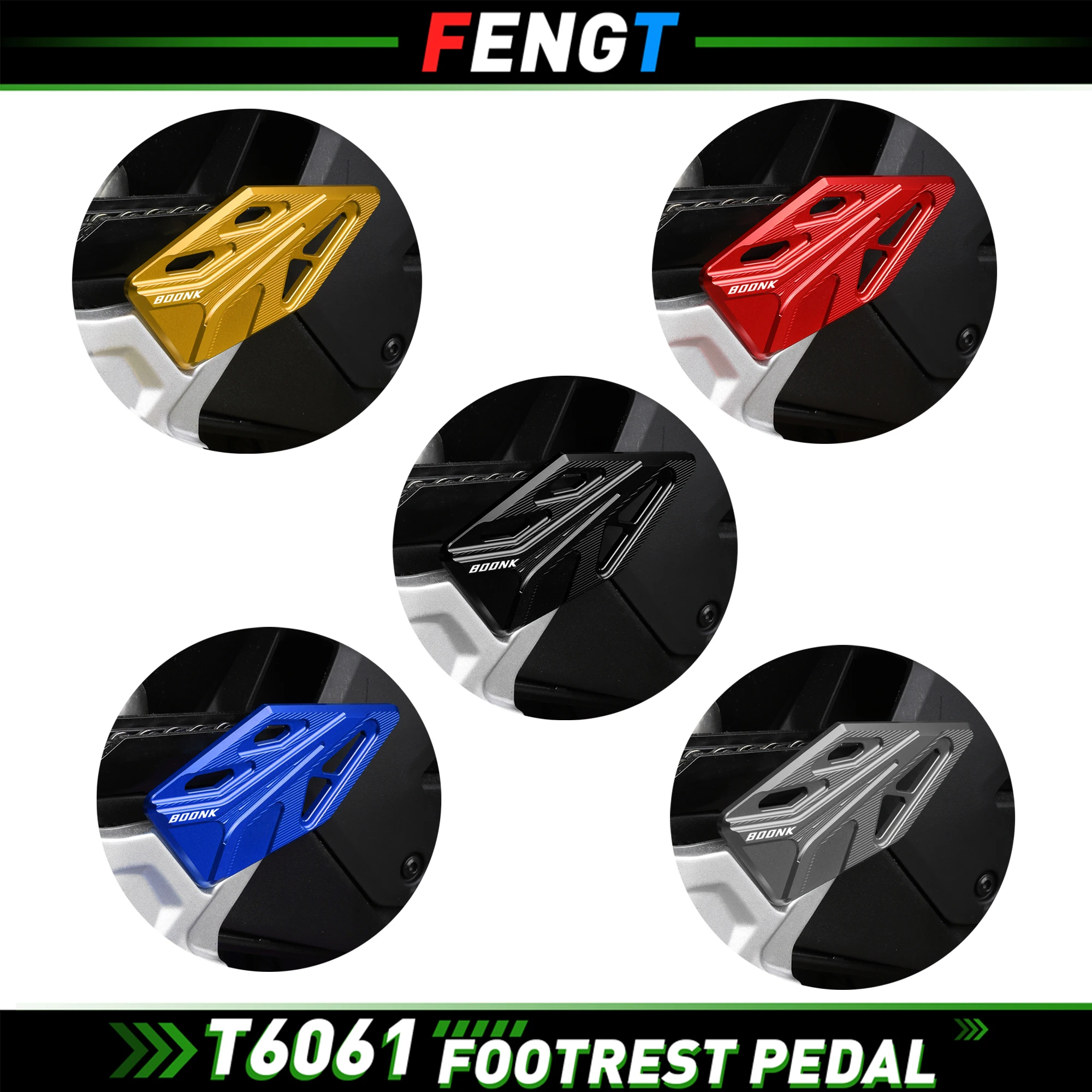 For CFMOTO 800NK 2023-2024 Motorcycle CF800NK Accessories Front Foot Pedal Decoration Footrest Enlarge Footpeg 800 NK Foot Pegs