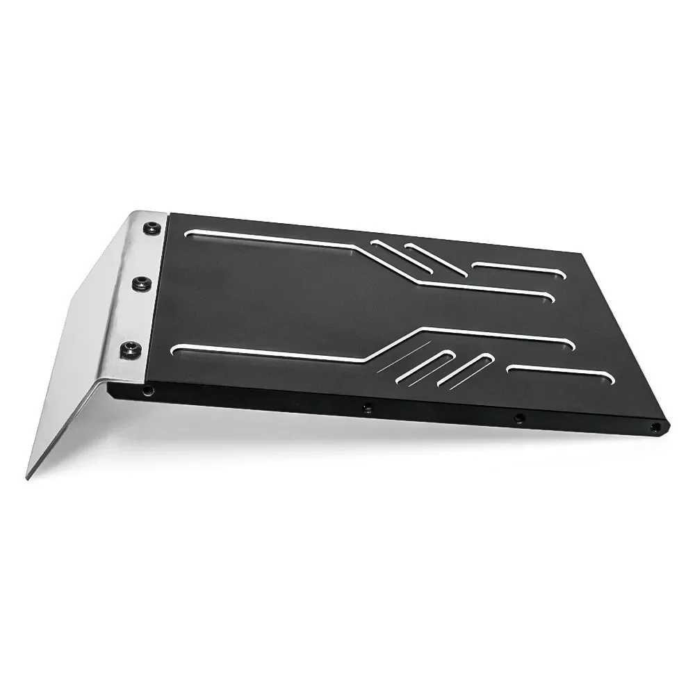 MK07 JK07 Metalowa Stal Nierdzewna Osłona Podwozia Płyta Ochronna Podwozia 1/7 RC Samochód Części Zamienne Akcesoria Tuningowe