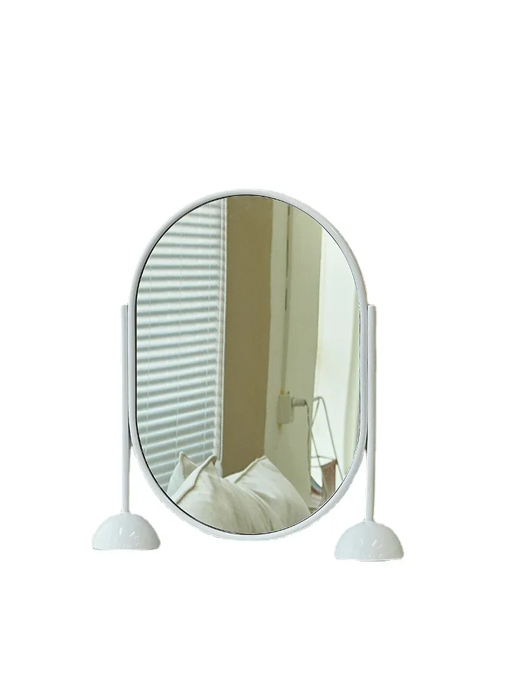 YY Dressing Mirror Home Bedroom Table Makeup Mirror Designer Ins Fengcai Egg Mirror