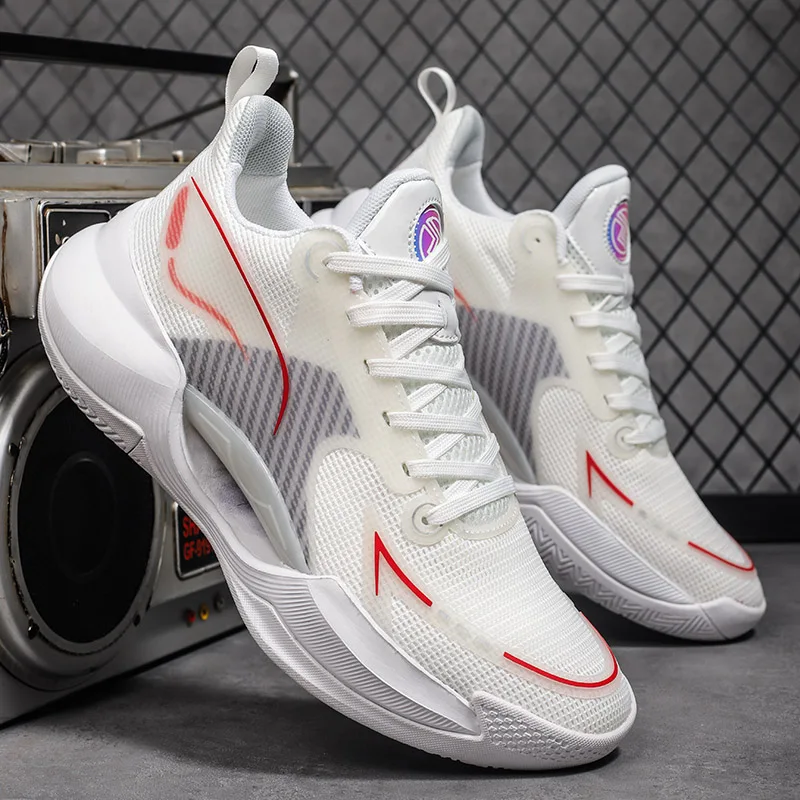 

Women Student Sports Male Basket Shoes Men's Basketball Shoes Field Training Gym Athletic Original Non-Slip Breathable Sneakers
