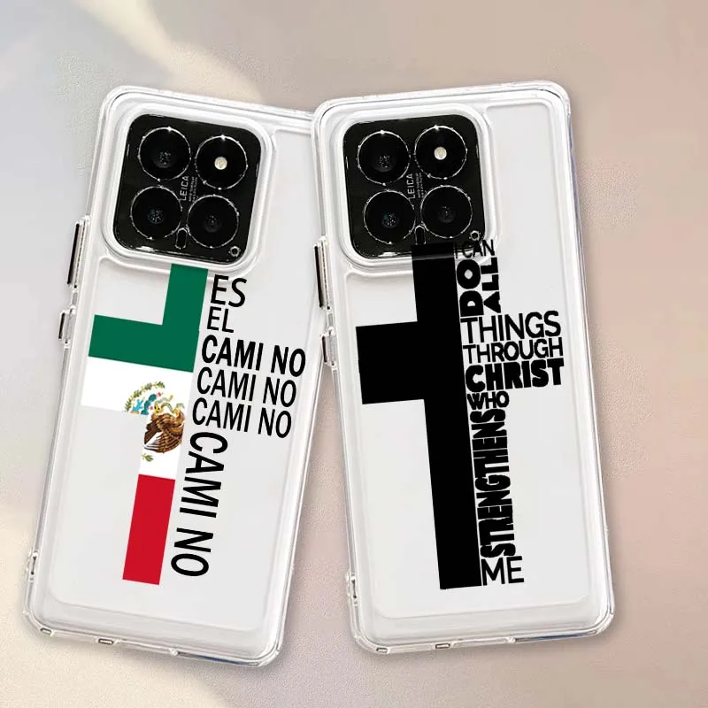 

Cross Jesus Faith Quote Phone Case For Xiaomi Mi 17 15 14 14T 15T 13 12 12S 11 Pro Lite Ultra Max Space Shell