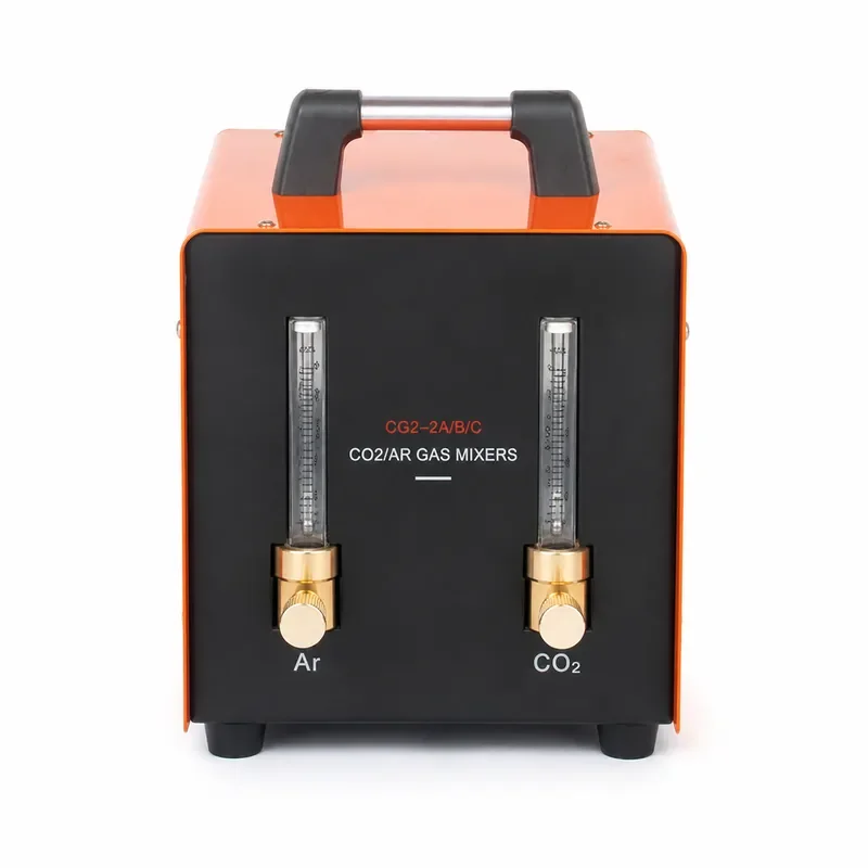CO2 Argon Gas Mixer Welding Machine Part Mixture Device Max Flow 50L MIN High Precision Control for TIG MIG Welder