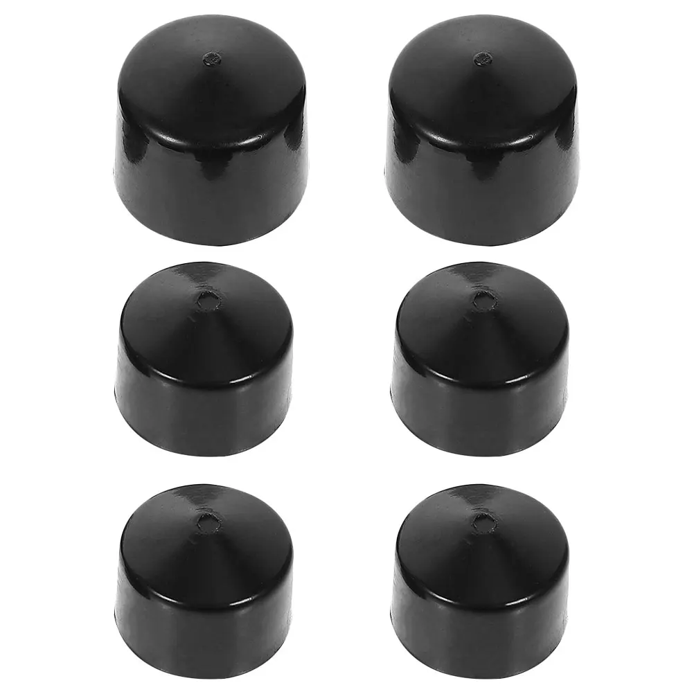 

6pcs Skateboard Surfboard Vertex Hat Pu Trucks Bushings Pivot Cups Replacement Parts Accessories