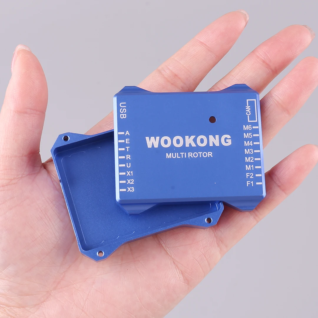 CNC Aluminum Alloy Model Flight Control Protective Shell Compatible With DJI Wookong Flight Control Drone