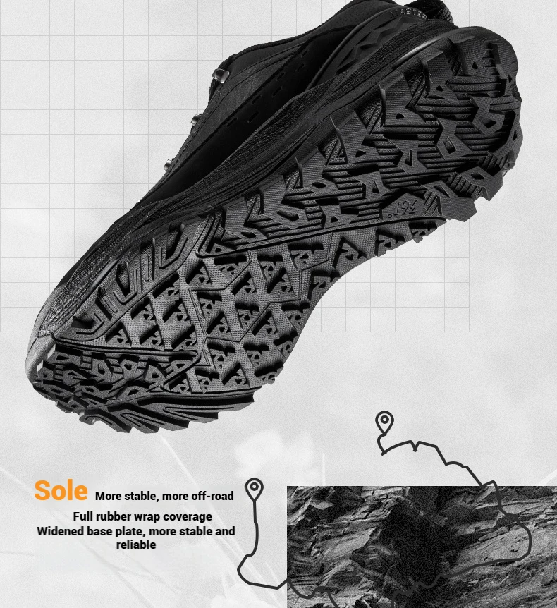 361 Degrees Men Running Shoes New Featherlight Soft Breathable Rebound Cushioning Grippy Outdoor Hiking Sneakers Male 672542214