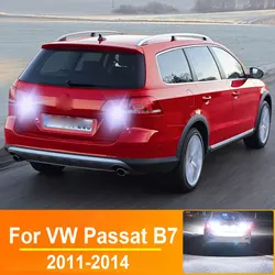 2pcs LED Reverse Light For Volkswagen For VW Passat B7 Accessories 2011 2012 2013 2014 Back Up Backup Lamp W16W