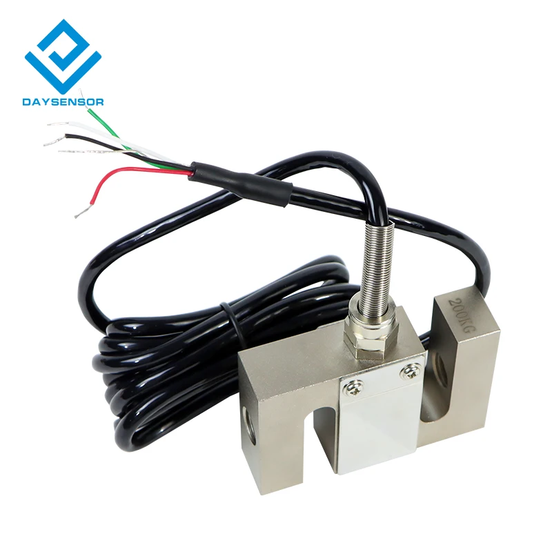 DYLY-103 sensor de força de célula de carga de tensão de pressão tipo s, transdutor de pesagem, teste de medição de estresse 5kg 100kg 1000kg 5ton