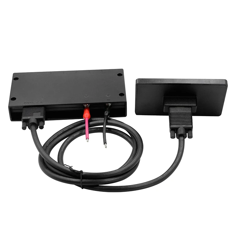 12 V/24 V 8 Gang Blaue LED Kapazitive Sense Touchscreen Switch Panel Box für Auto Marine Boot Caravan