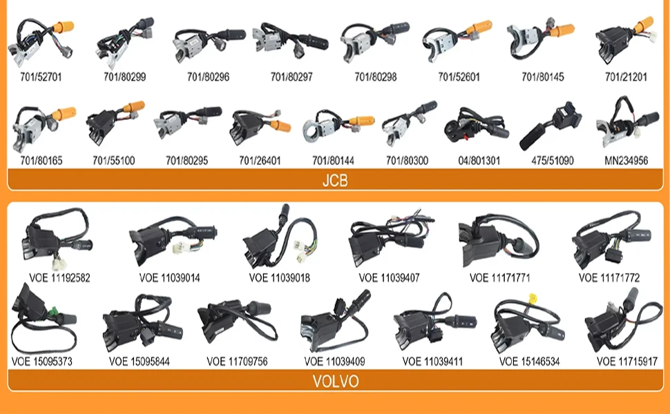 

361-2207 361/2207 3612207 Backhoe Lights Wiper Column Switch Right Hand Switch