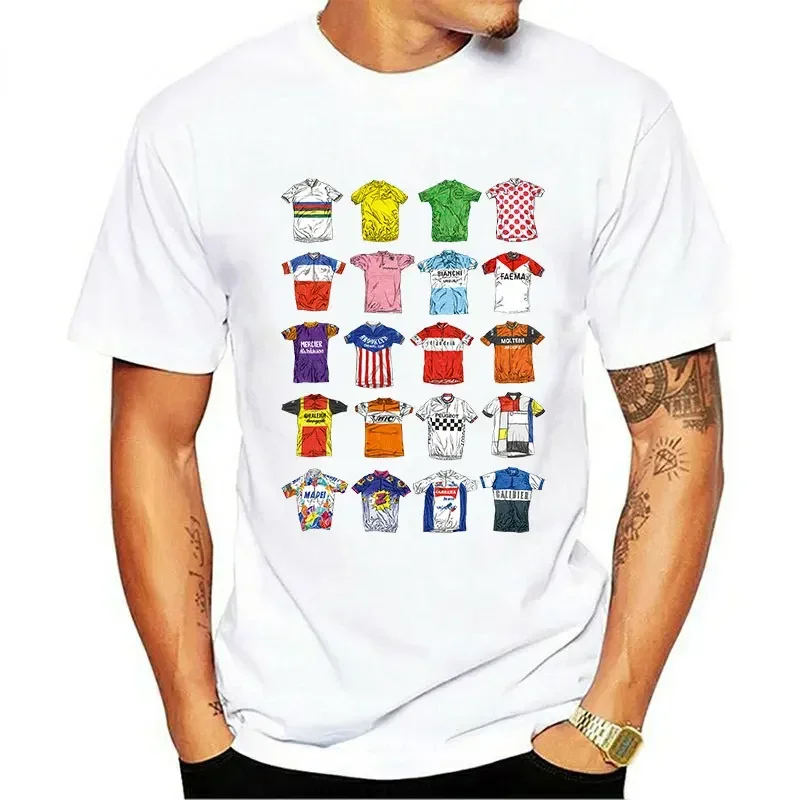 Fashion Men Short Sleeve Old Bike Bicycles Sport Casual Tops Hip Hop Boy Shirt A of Cycling Jerseys Graphic Tshirts