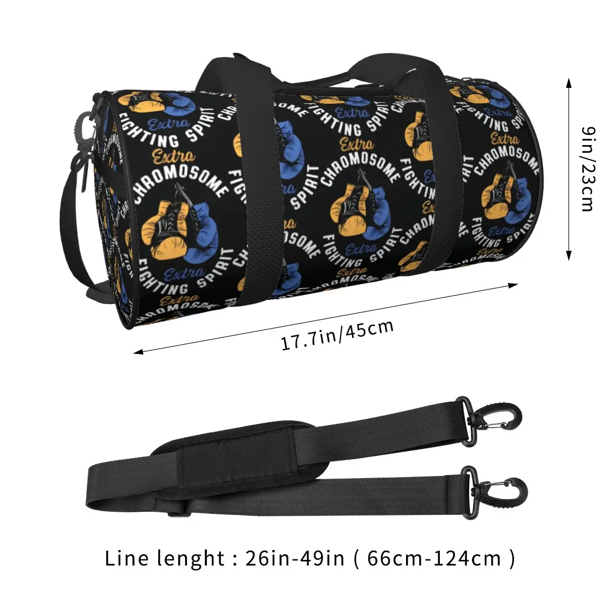 الملاكمة مع روح القتال الإضافية حقيبة قاعة رياضة السفر التدريب حقائب رياضية الرجال النساء مع الأحذية الجدة حقيبة اللياقة حقائب اليد عطلة نهاية الأسبوع #3