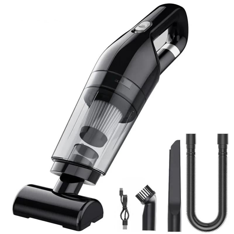 Handheld Home Vacuum Cleaner Rechargeable Portable Vacuum Cleaner Car Home Dual Purpose Wireless Dust Catcher Pet Hair 10000PA