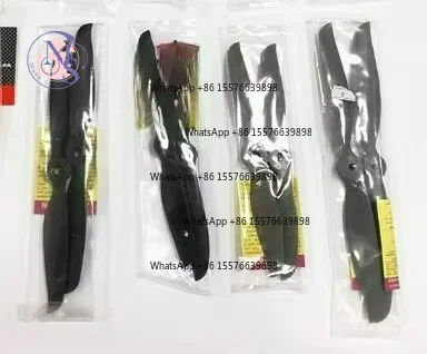 ZOCI-Neodym Electric Scimitar Propeller 12-22 Inch, 12X12 15X10 16X10 18X8 18X10 18X12 22X12 Curved Blade Prop for RC Airplane