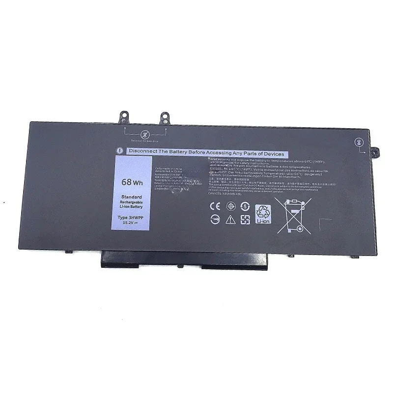 Baterai Laptop Kualitas Tinggi untuk ASUS Latitude 5410 5411 5501 5511 P98G R8D7N 3HWPP Baterai Laptop 15.2V 68WH 4250MAh