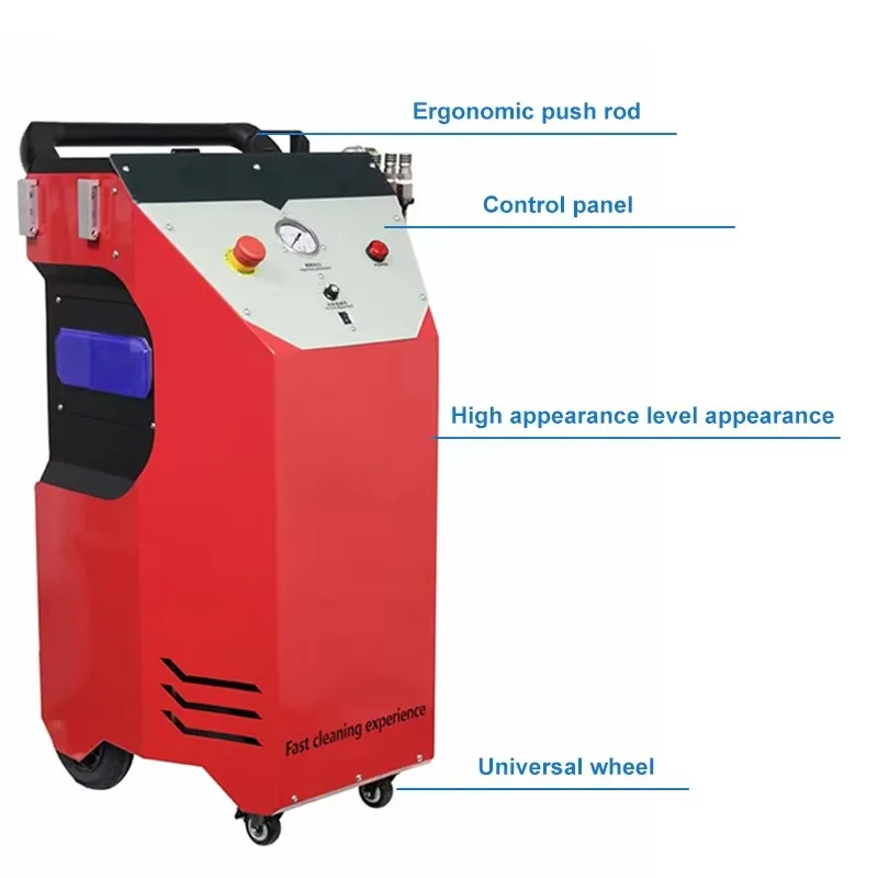 

Customized Mobile Industrial Dry Ice Cleaning Machine Smart Dry Ice Cleaning Machine Factory Supply Dry Ice Blasters