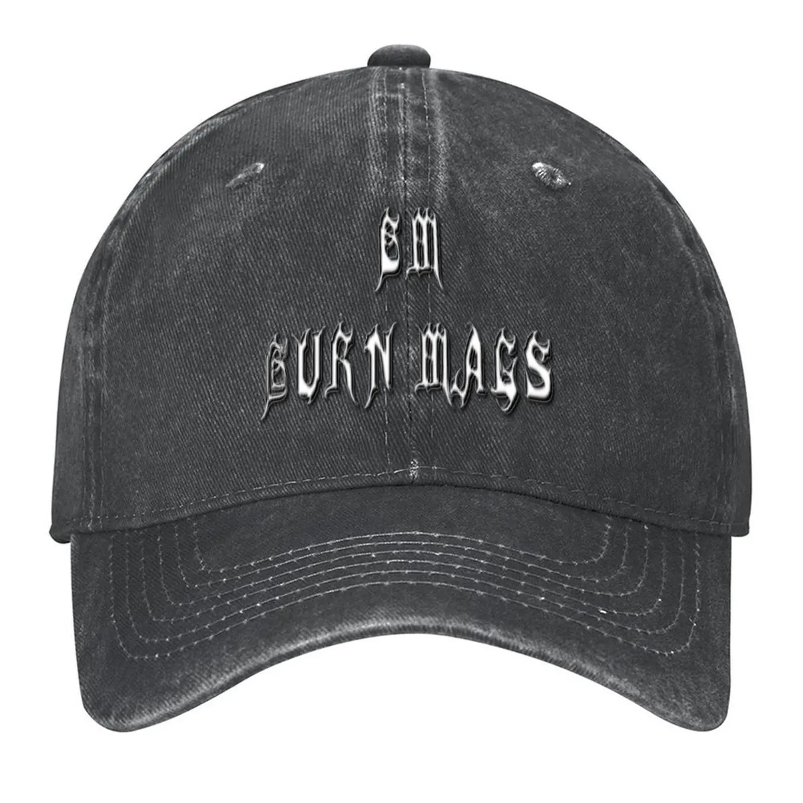

BURN MAGS Baseball Cap Cosplay Military Cap Man Golf Hat luxury woman cap Women Caps Men's