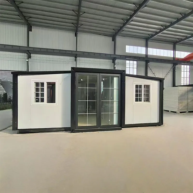 Portable Expandable Prefab House 20ft 40ft Folding Container Home Breathable Steel Structure for Hotel Apartment Living