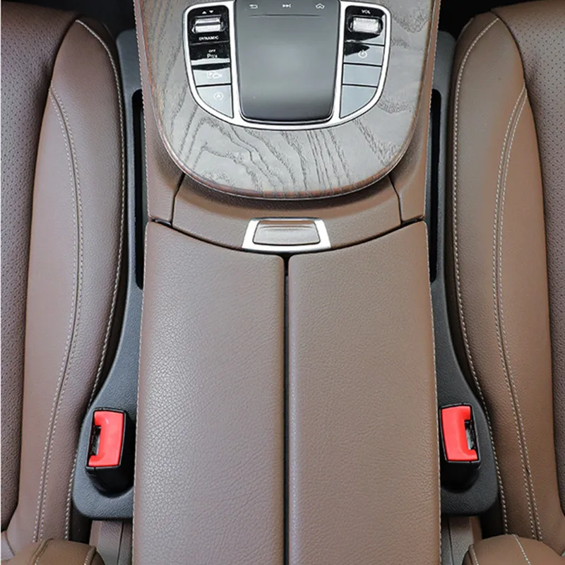2 قطعة مقعد السيارة الفجوة حشو الجانب التماس التوصيل قطاع مانعة للتسرب ملء قطاع لجميع نموذج السيارة محفظة حامل هاتف اكسسوارات السيارات