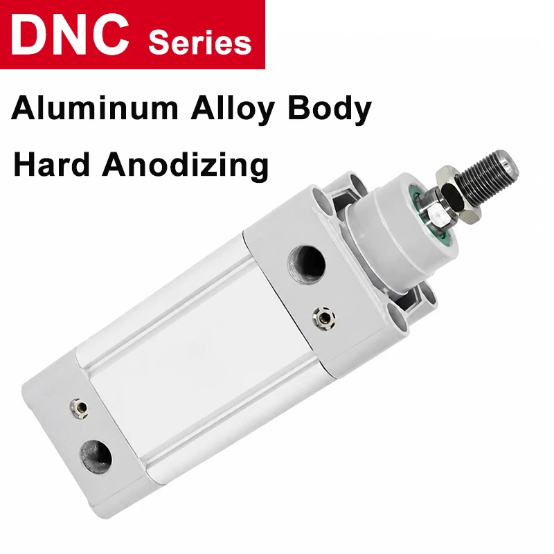 DNC Standard Air Cylinder DNC32/40/50/63/80/100 PPV-A  Pneumatic Cylinder For Automation Machinery Big Thrust Buffer