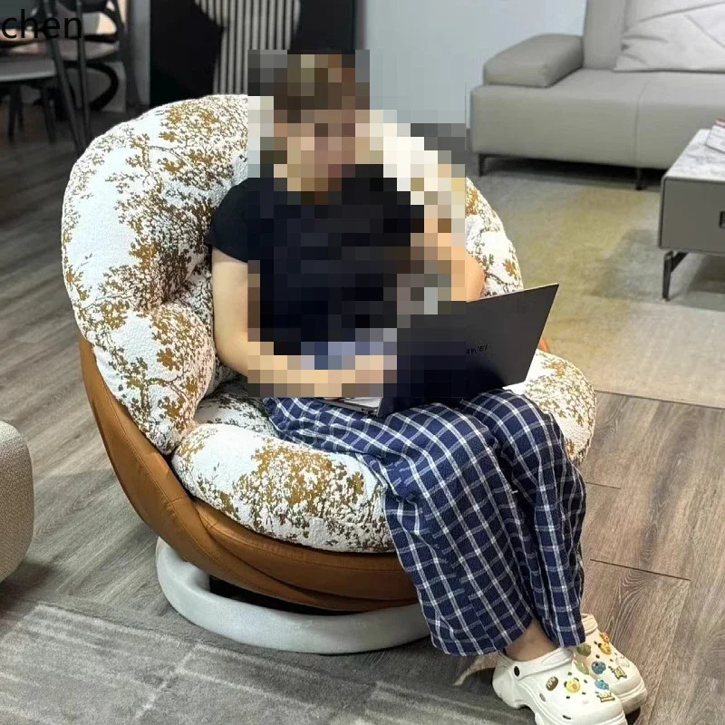 Minimalist Rotating Sofa Chair for Living Room and Balcony, Lazy Sofa Recliner, Casual Modern Simple Design