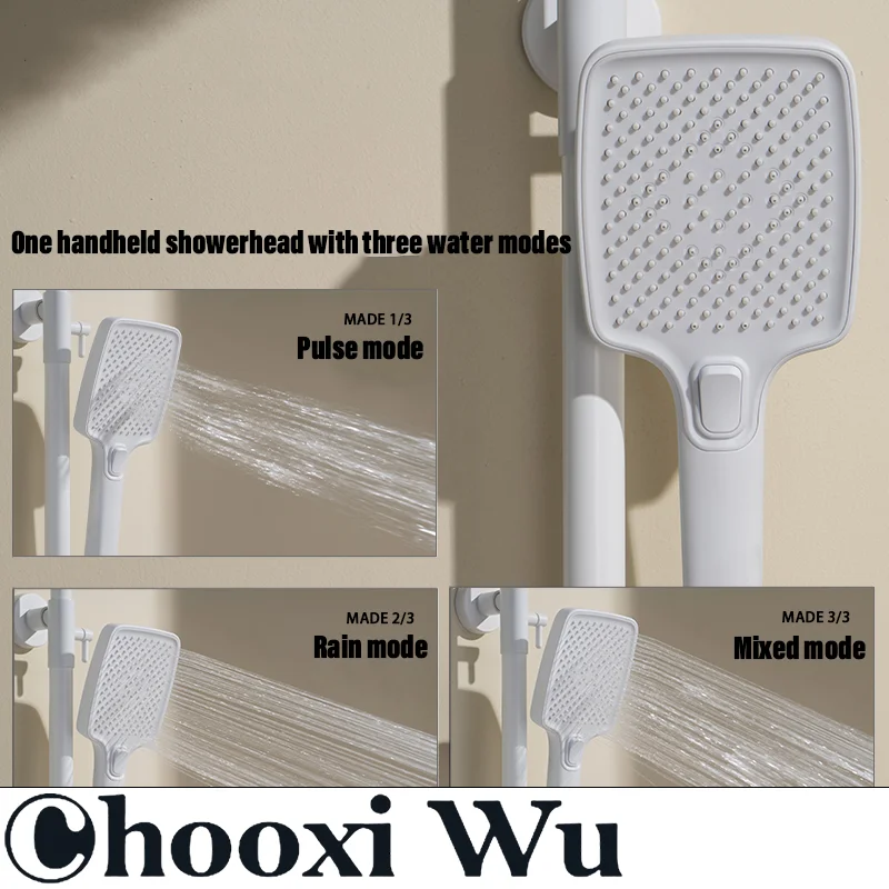 Imagem -02 - Choo Xiuu-botão Inteligente Home Shower Grupo Chuveiro do Banheiro