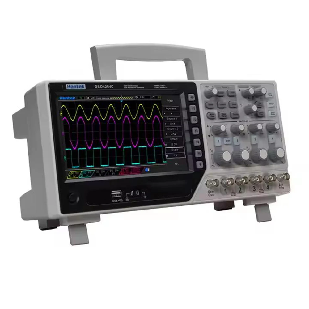 

DSO4254B 4 Channels Digital Oscilloscope 250Mhz Bandwidth Automotive Osiclloscope Sample Rate