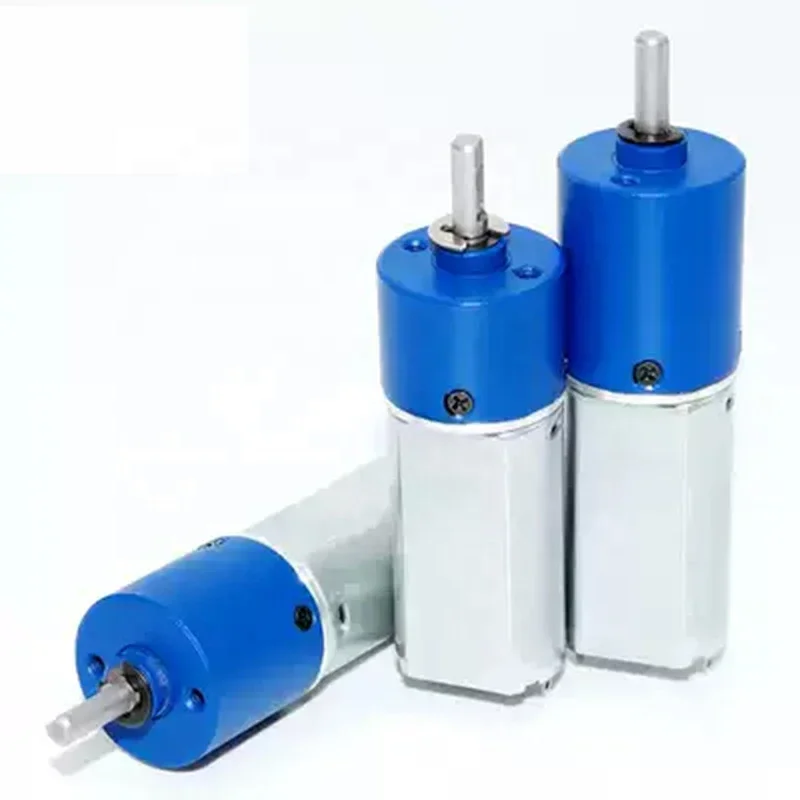 Cm16-050 Miniature DC Reduction Motor All Metal Planetary Gearbox 16mm 12V 1280g.cm Torque Panel Mount