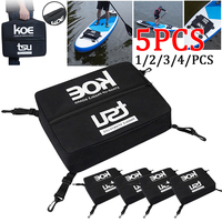 1-5pc Portable Stand Up Paddle Board Storage Bag Sealed Zipper Food Storage Bag Lightweight with Fixing Buckle Kayak Accessories