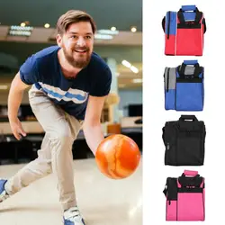 Bowling Ball Handbag, 10 Pin Bowling Shoes Towel Water Bottle Storage Bag, Professional Bowling 18L Large Capacity Carrying Bag