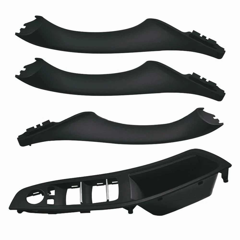 Juego  tirador embellecedor  Panel  reposabrazos  puerta lantera Interior para BMW 5 Series F10 F11 F18 2010-2017 520i 523i 525i