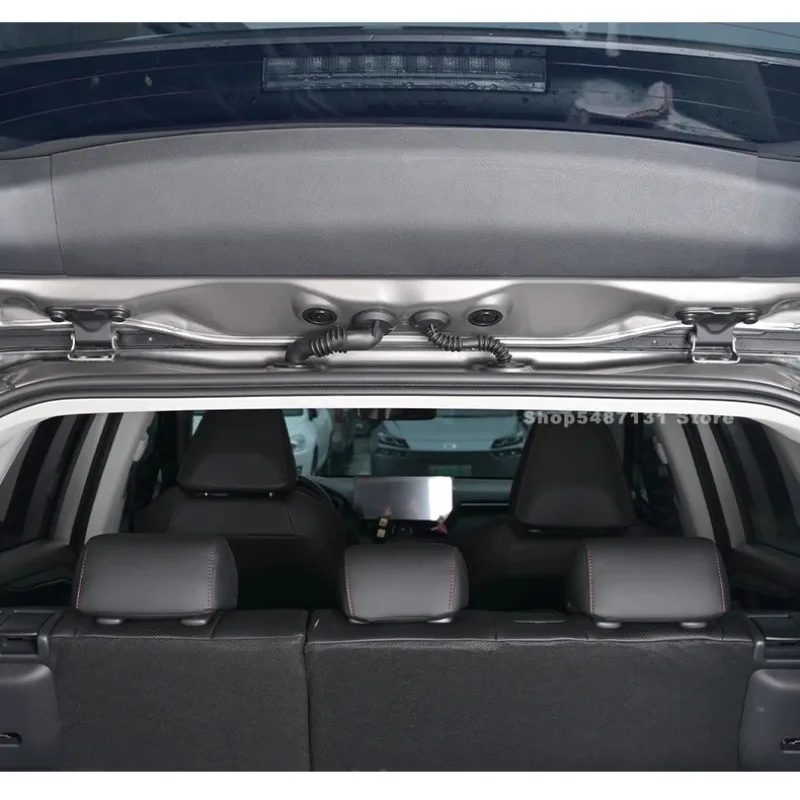 Kofferraum-Heckklappe, rostfreie Abdeckung, Kofferraum-Heckklappe, Schraubkappe für Toyota RAV4 Innenzubehör 2020–2022, 2023 2024 2025