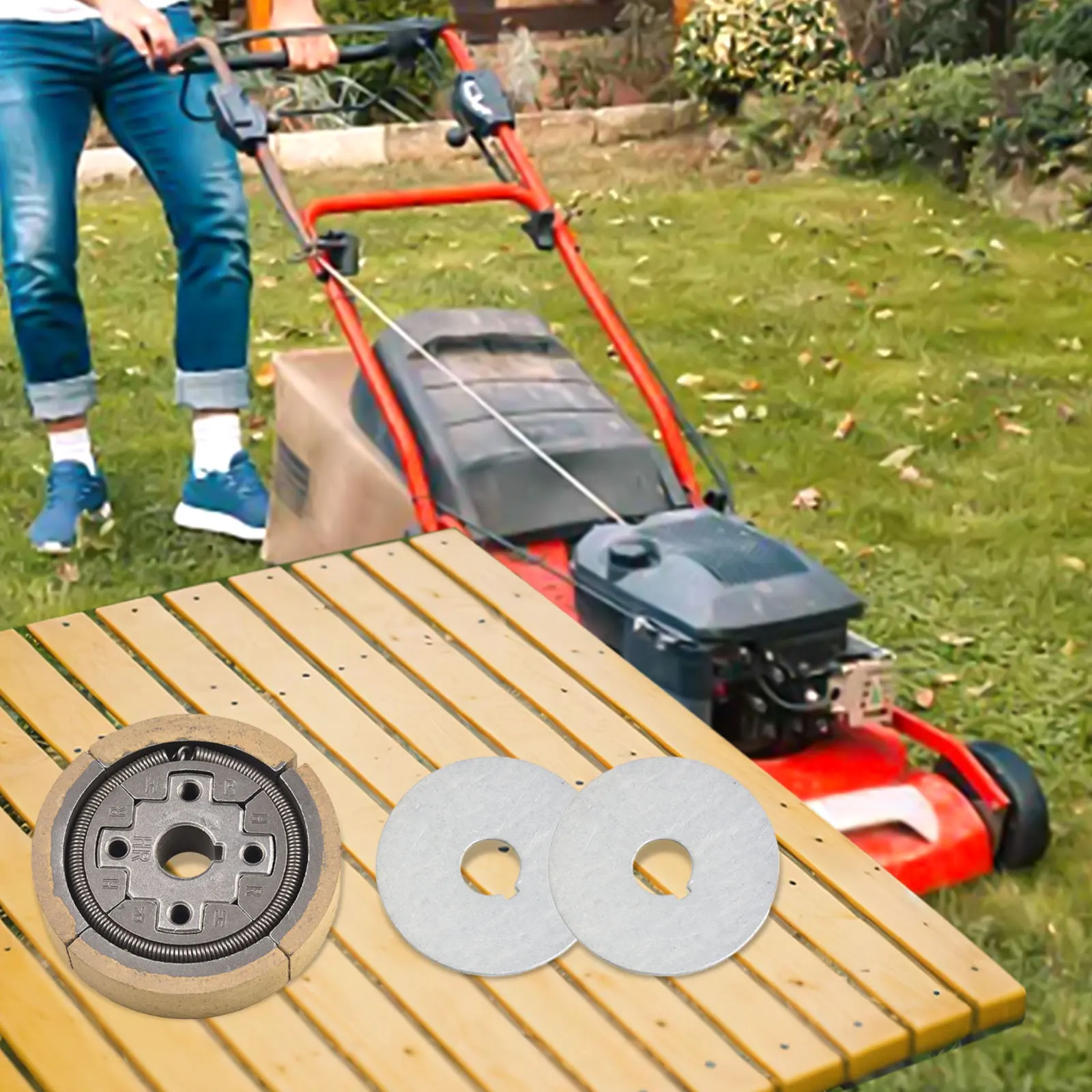 

Clutch Replacement Kit for EH12 Engine 80mm Diameter with 3 Piece Set Including Shims Suitable for For RAM and For IMPACT