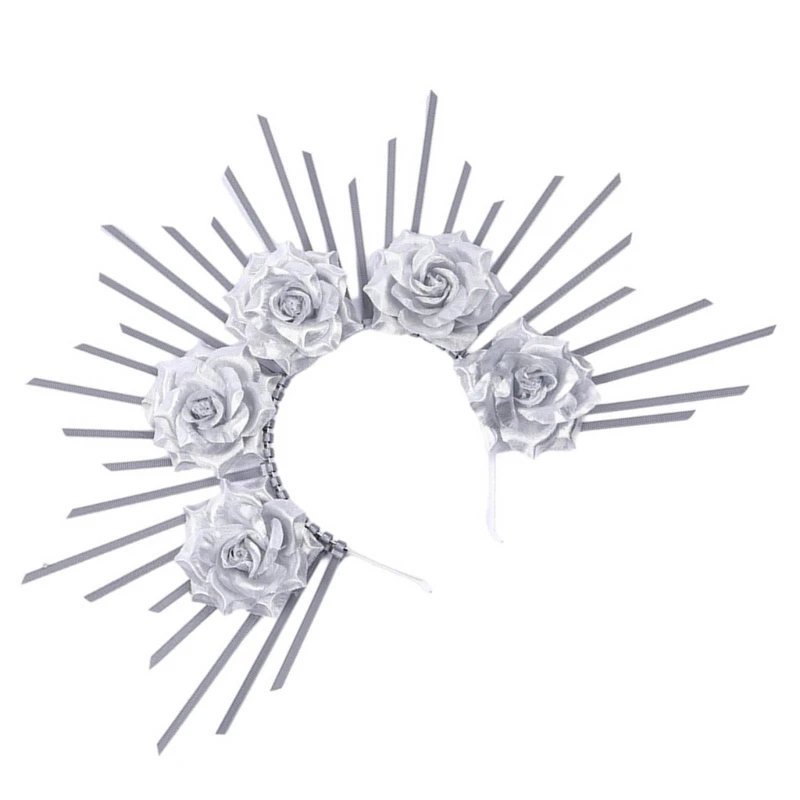 Women Head Jewelry Stylish Sun Headband Fashionable Headpiece Elegant Headpiece