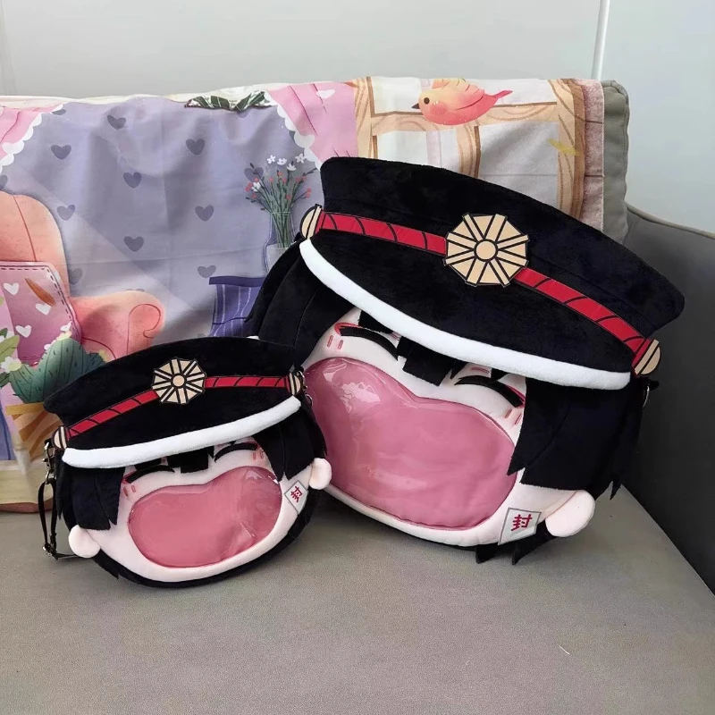 Anime rôle hanako-kun Kawaii Cosplay sac à dos Itabag Lolita filles bricolage Ita sac drôle grande bouche accessoires sacs transparents cadeau