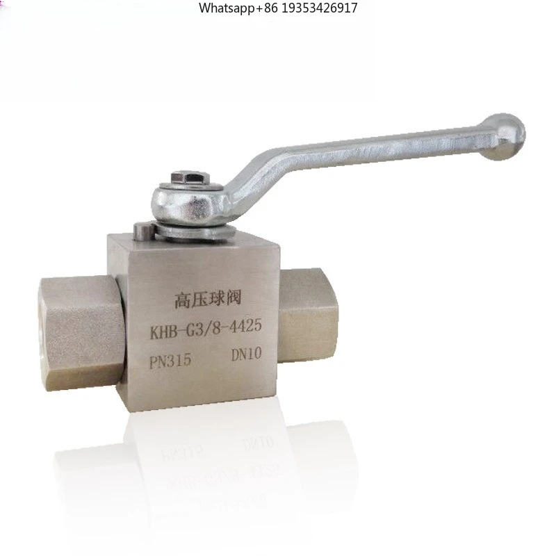 New Manual High Pressure Ball Valve Suitable for straight-through internal threaded ball valves, carbon steel stainless steel