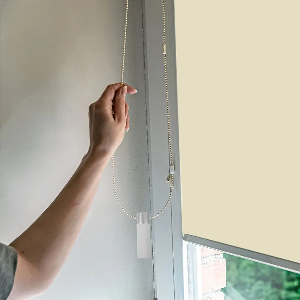 

4pcs Cord Pull End Plastic Drop For Window Blind Replacement Heavy Duty Weighted Handle Roller Blind Repair Parts Vertical